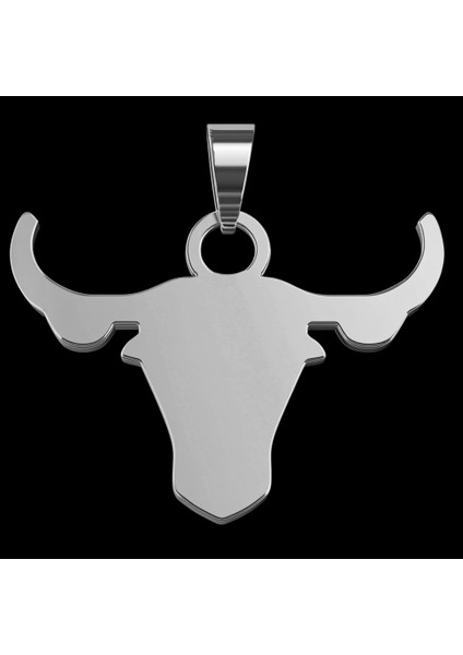 925 Ayar Gümüş Kolye Boğa SM6795