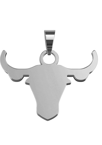 925 Ayar Gümüş Kolye Boğa SM6795 fiyatları