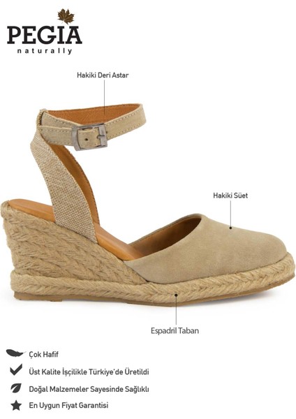 Dolgu Topuk Espadril Sandalet DG6038 fiyatları