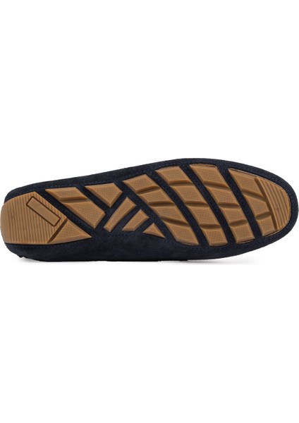 Hakiki Süet Kadın Tokalı Loafer 700914