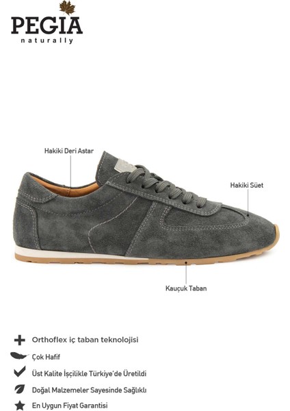 Flex Hakiki Süet Sneaker 600100 modelleri