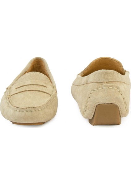 Hakiki Süet Kadın Loafer Ayakkabı 700907 fırsatları