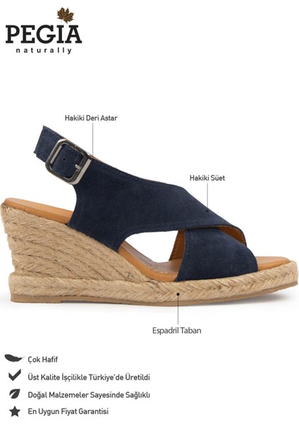 Dolgu Topuk Espadril Sandalet DG6040 fiyatları