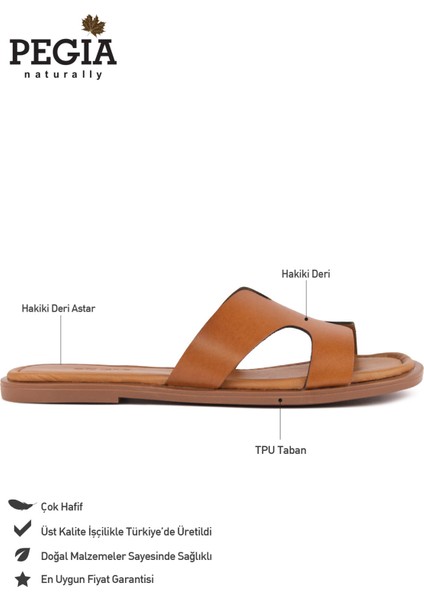 Hakiki Deri Kadın Terlik DG6055 fiyatları