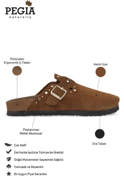 Kadın Hakiki Süet Sabo Terlik 215542 fiyatları