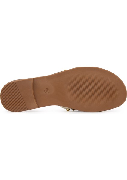 Hakiki Deri Kadın Terlik DG6058