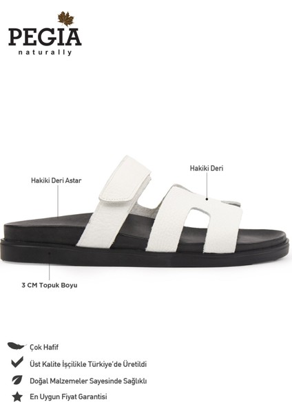 Erkek Bantlı Floater Deri Terlik 215028 fiyatları