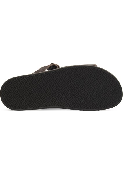 Erkek Bantlı Floater Deri Terlik 215028