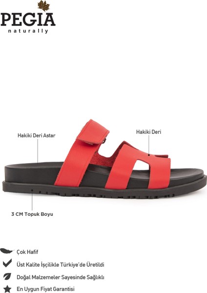 Kadın Bantlı Deri Terlik 215517 fiyatları