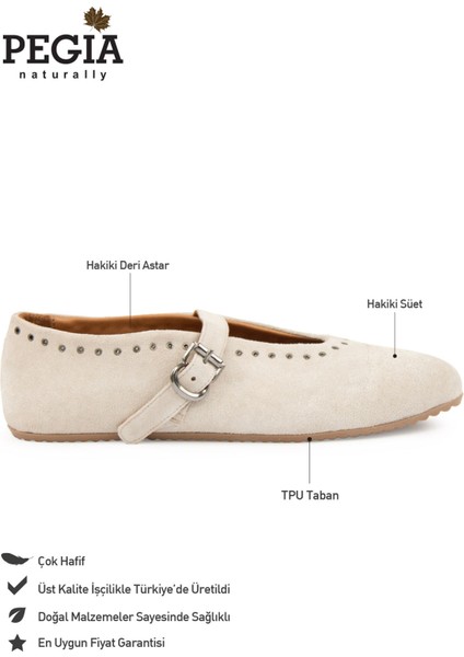 Hakiki Süet Kadın Bantlı Babet 700951 fiyatları