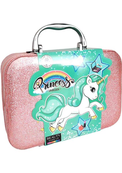 “princess Unicorn” Su Bazlı Çocuk Makyaj Seti – Parlak Çantalı Hediye Kutusu fiyatları