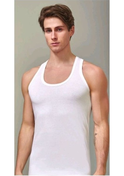 Kit Iç Giyim Berrak 1001 Slim Fit Model 3'lü %100 Pamuk Erkek Atlet