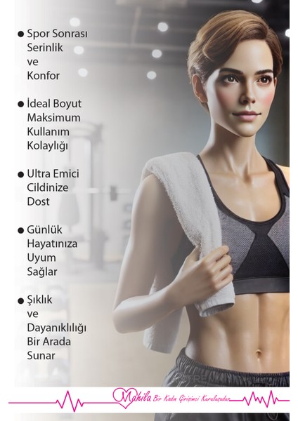 30X85 Pamuklu Antreman & Spor Havlusu modelleri