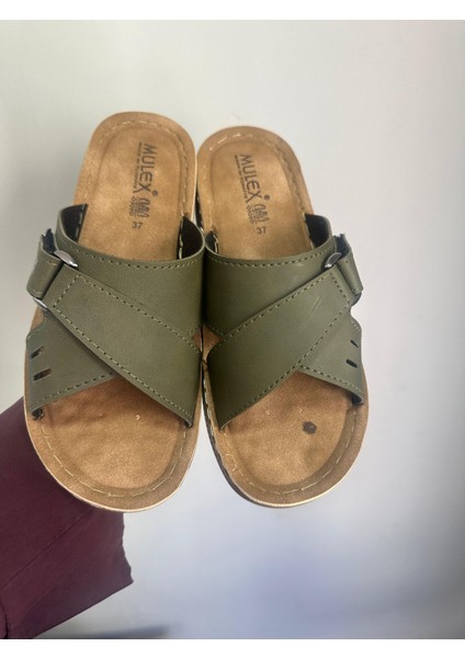 Anatomik Yumuşak Taban Cırtlı Kadın Ev Dışarı Terliği