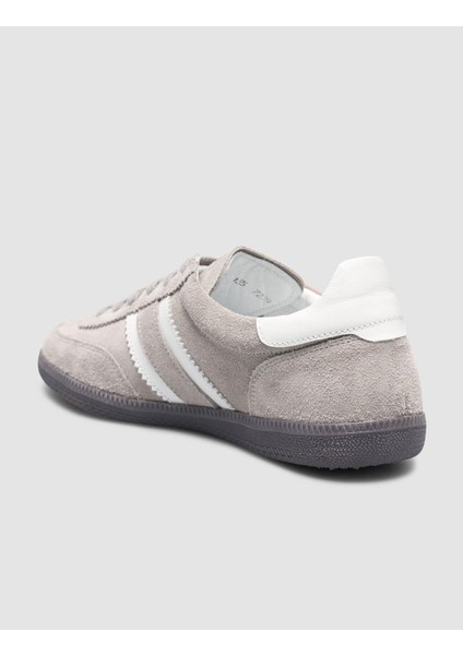 %100 Hakiki Deri Gri Bağcıklı Kadın Sneaker indirimleri