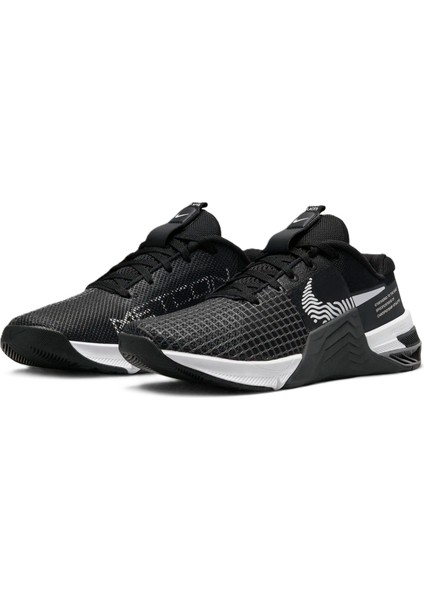 Metcon 8 Training Unisex Shoes Black Unisex Yürüyüş Antrenman Spor Ayakkabısı Siyah