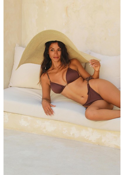 Assos Mocha Dolgusuz Çıkarılabilir Pedli Üçgen Bikini Üst fiyatları