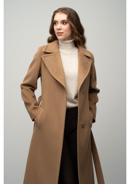 Çıt Çıt Kapamalı Belden Bağlamalı Exclusive Kaban K. Kamel 3057 indirimleri