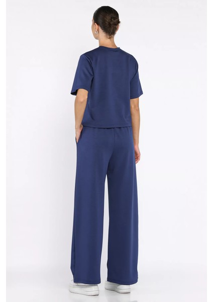Kadın Çimalı Palazzo Pantolon Tişört Ikili Takım P-00017812 modelleri