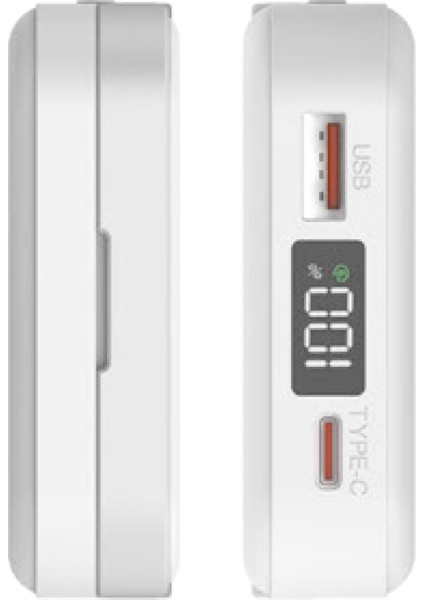25W Kablosuz Şarj Powerbank | Telefon Standı Özellikli