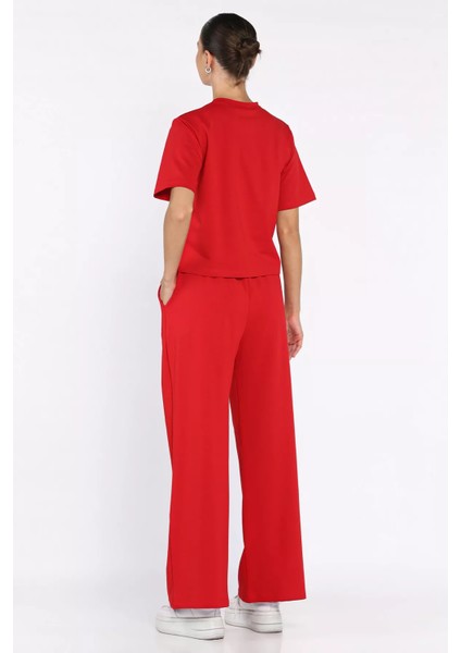 Kadın Çimalı Palazzo Pantolon Tişört Ikili Takım P-00017812 modelleri