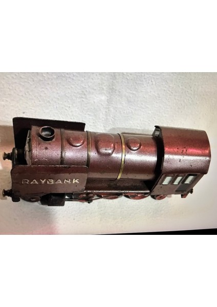 Nadir Raybank Tren Kumbara - 23,5 cm x 10 cm x 7 cm Ölçülerinde Metal Den