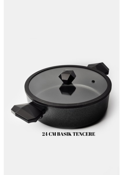 Gal Basık Tencere 24 cm