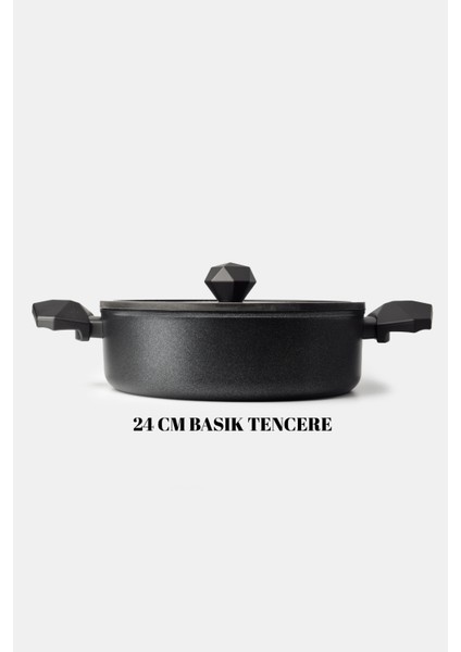 Gal Basık Tencere 24 cm
