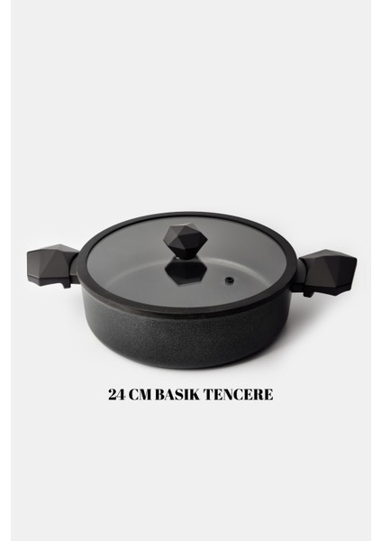 Gal Basık Tencere 24 cm