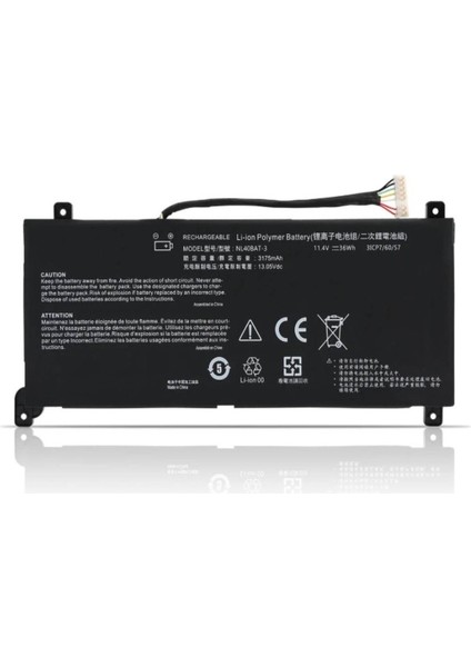 Casper Nirvana X500.1065-8V00P-G-F, X500.1065-BV00X-G-F Notebook Bataryası, Laptop Pili