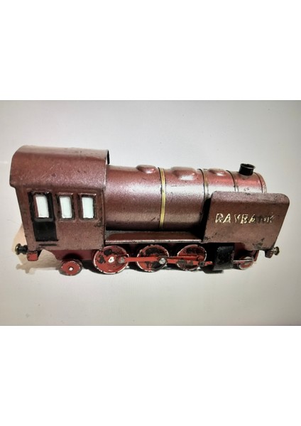 Nadir Raybank Tren Kumbara - 23,5 cm x 10 cm x 7 cm Ölçülerinde Metal Den