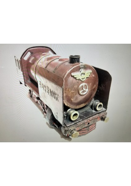 Nadir Raybank Tren Kumbara - 23,5 cm x 10 cm x 7 cm Ölçülerinde Metal Den