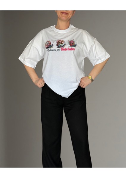 Saly Oversize T-Shirt %100 Pamuk fiyatları