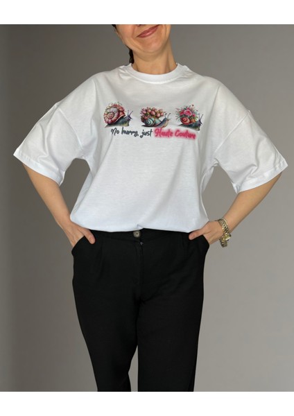 Saly Oversize T-Shirt %100 Pamuk fırsatları