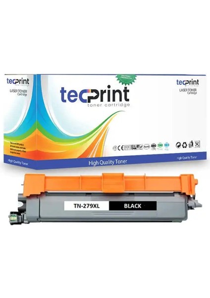 Brother TN279XL Bk Yüksek Kapasiteli Çipli Siyah Toner