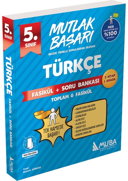 Üxt 5. Sınıf Yeni Türkçe Fasiküller - Soru Bankası