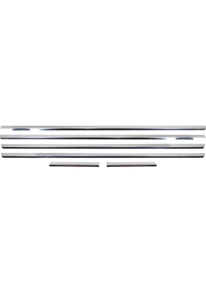 Citroen C5 Uyumlu 2005-2008 Krom Cam Çıtası 6 Parça Paslanmaz Çelik modelleri