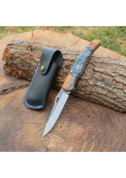 Katlanır Model 24 cm - Ceviz Epoksi Sap