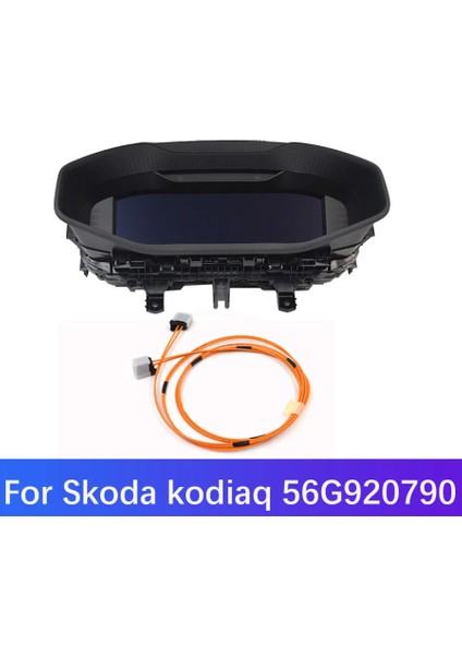 Skoda Kodiaq 2016-2020 Uyumlu Hayalet Gösterge Paneli - 56G 920 790 Oem Dijital Kadran