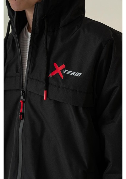 Erkek Çocuk Kapüşonlu Cepli Astarlı Mevsimlik Yağmurluk indirimleri