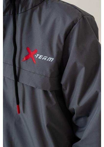 Erkek Çocuk Kapüşonlu Cepli Astarlı Mevsimlik Yağmurluk indirimleri