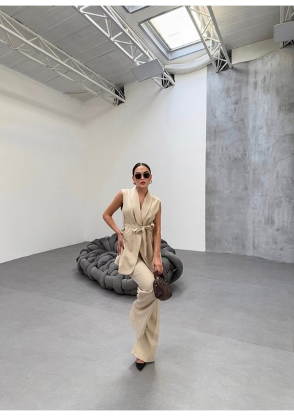 Cura Yelek Pantolon Iki̇li̇ Takim