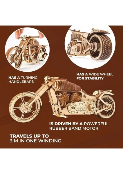 Motosiklet Ahşap Puzzle fiyatları