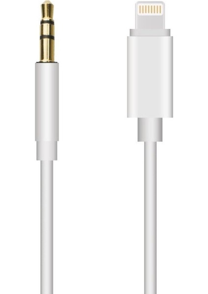 A-12 3.5mm To Lightning Aux Audio Ses Kablosu