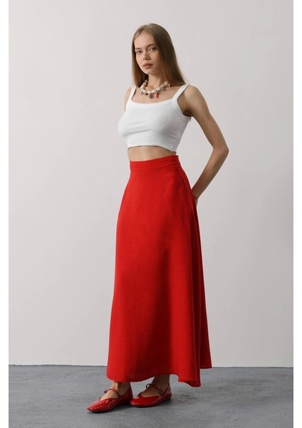 Keten Etek - Kırmızı modelleri