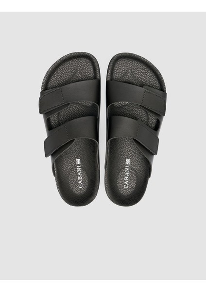 Cırt Cırtlı Siyah Erkek Terlik fırsatları