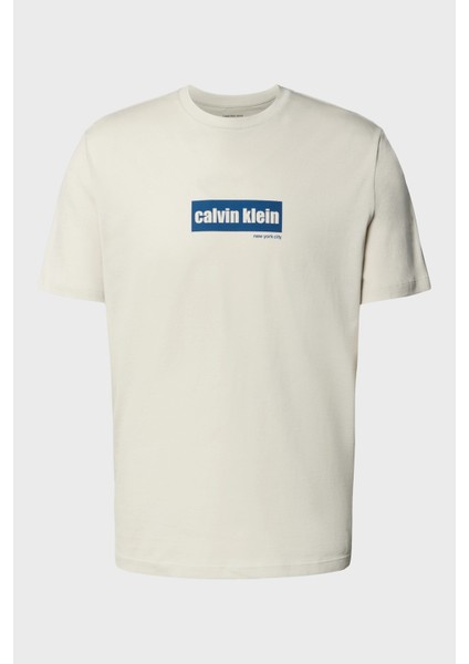 Pamuklu Regular Fit Bisiklet Yaka Logolu T Shirt LV04RC849GPDJ Erkek T Shirt LV04RC849G Pdj fırsatları