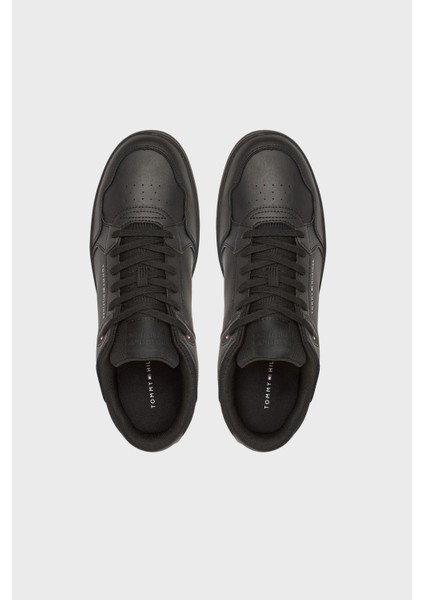 Deri Karışımlı Logolu Sneaker Ayakkabı Erkek Ayakkabı FM0FM05518 Bds modelleri