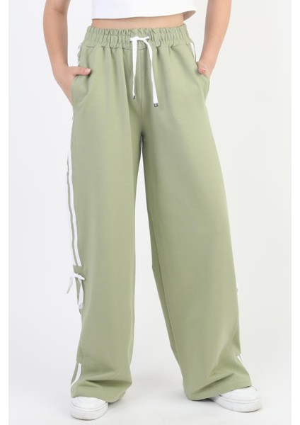 Kız Çocuk Cepli Rahat Kesim Penye Eşofman Altı fiyatları