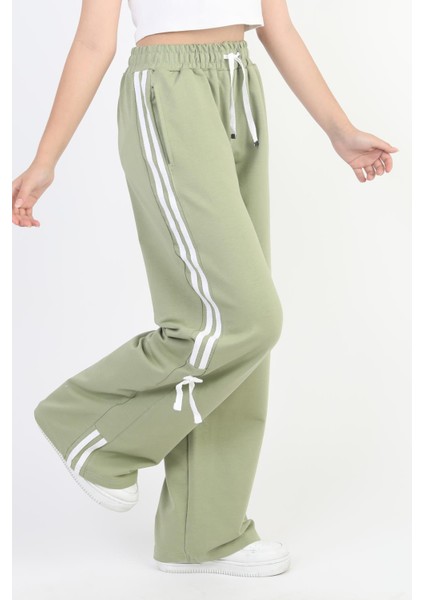 Kız Çocuk Cepli Rahat Kesim Penye Eşofman Altı indirimleri